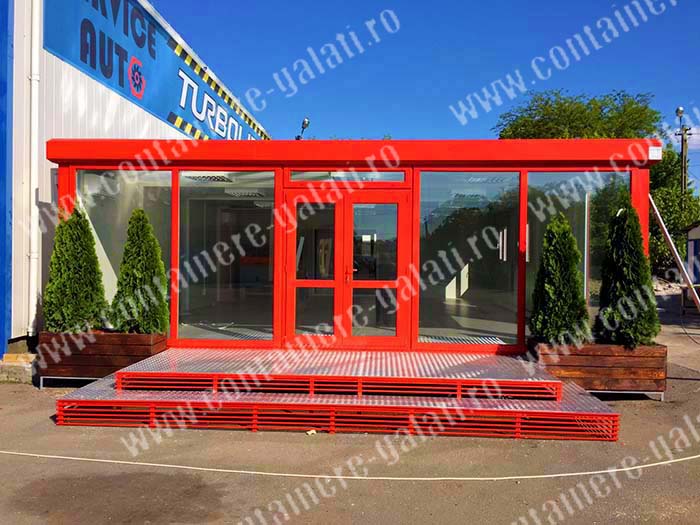 container magazin prezentare Gorj